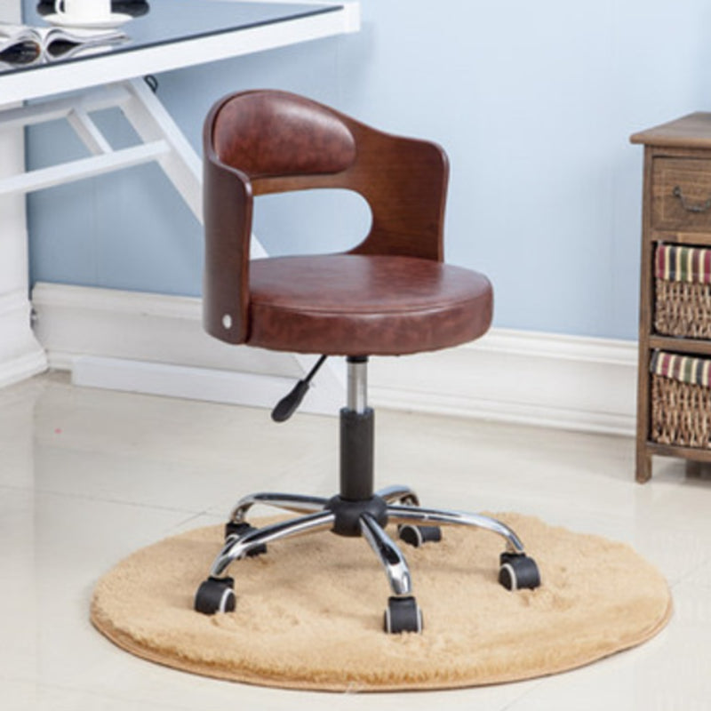 Modern Rotatable Adjustable Counter Stool Steel Bar Stool with Cushion