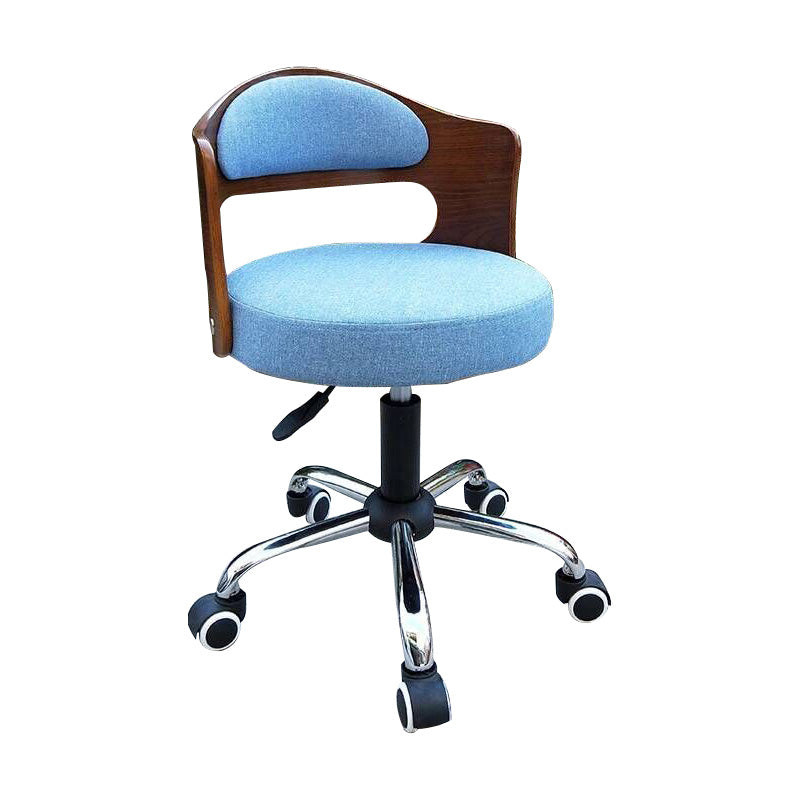 Modern Rotatable Adjustable Counter Stool Steel Bar Stool with Cushion