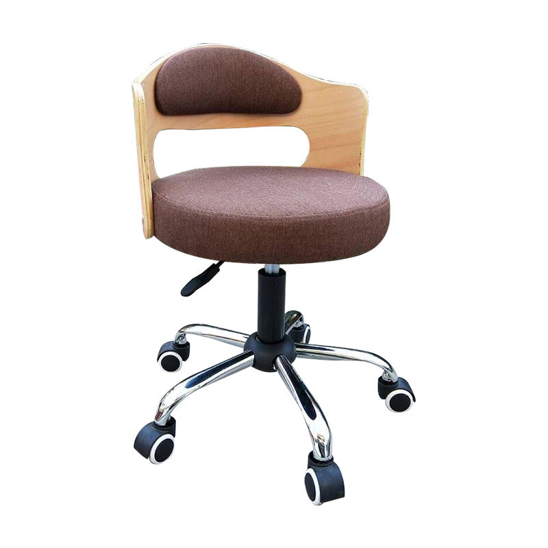 Modern Rotatable Adjustable Counter Stool Steel Bar Stool with Cushion