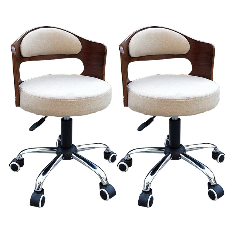 Modern Rotatable Adjustable Counter Stool Steel Bar Stool with Cushion