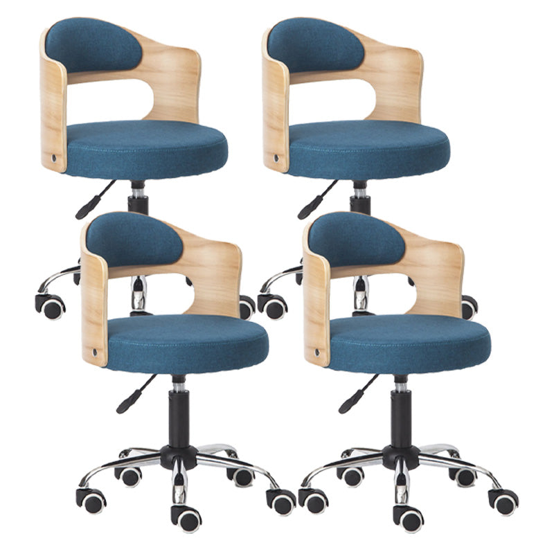 Modern Rotatable Adjustable Counter Stool Steel Bar Stool with Cushion