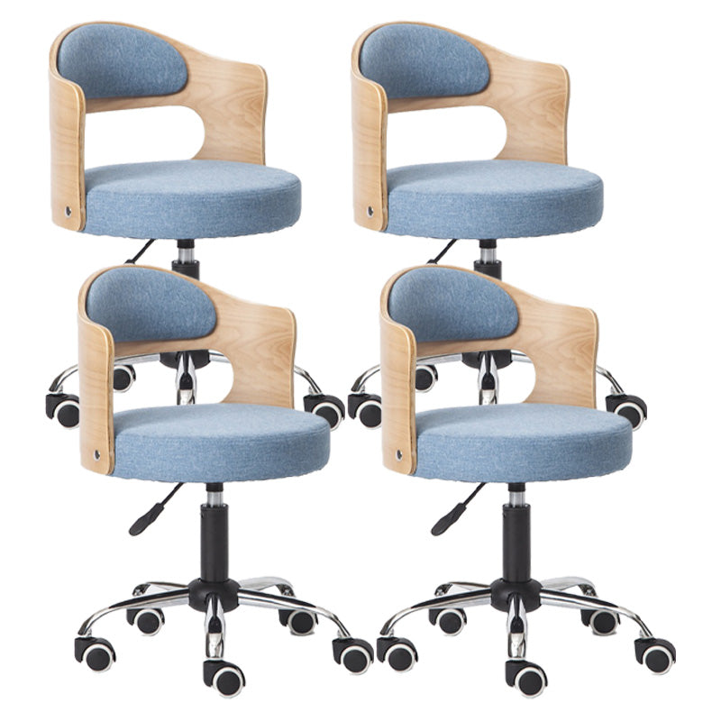 Modern Rotatable Adjustable Counter Stool Steel Bar Stool with Cushion