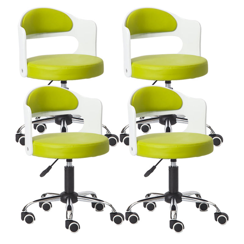 Modern Rotatable Adjustable Counter Stool Steel Bar Stool with Cushion