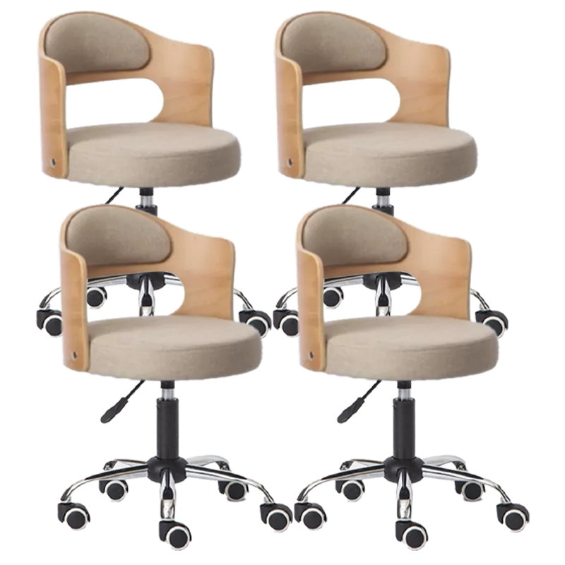 Modern Rotatable Adjustable Counter Stool Steel Bar Stool with Cushion