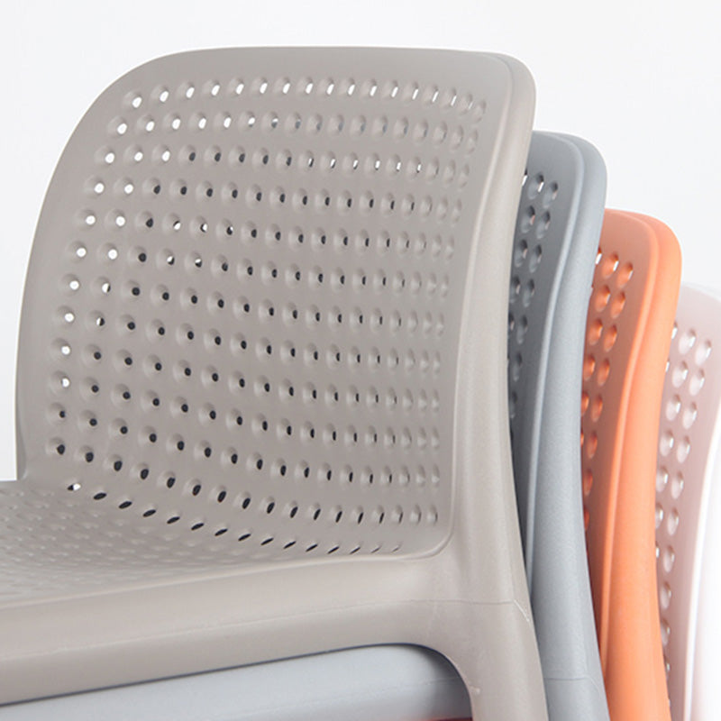 Scandinavia Style Bar-stool Square Seat PP Legs for Kitchen Bar