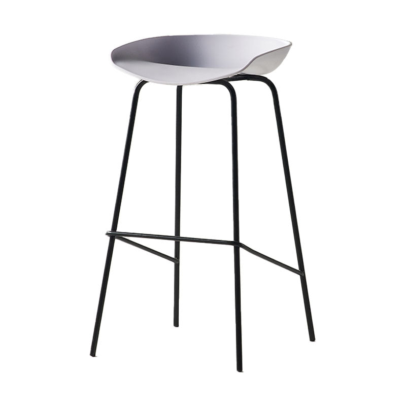 Taburete de bar de estilo industrial Asiento de cubo de hierro para barras de restaurantes