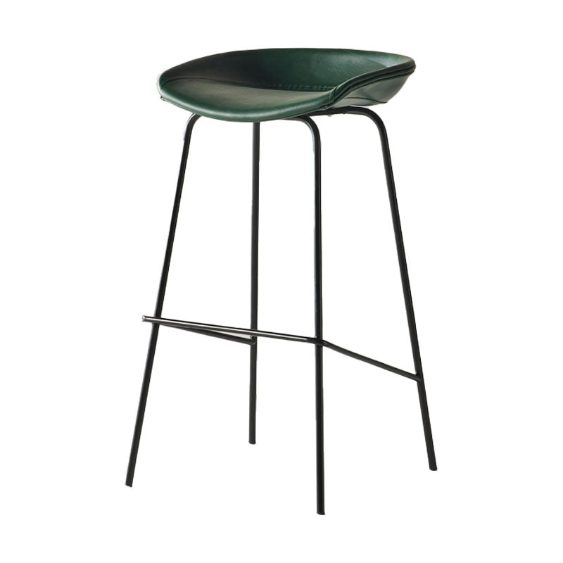 Taburete de bar de estilo industrial Asiento de cubo de hierro para barras de restaurantes