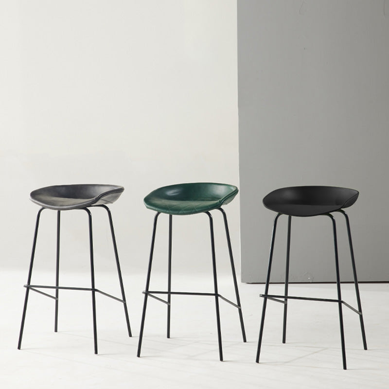 Taburete de bar de estilo industrial Asiento de cubo de hierro para barras de restaurantes