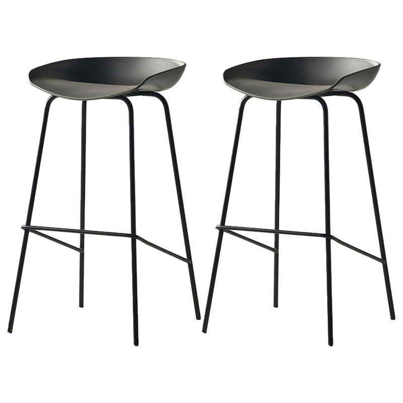 Taburete de bar de estilo industrial Asiento de cubo de hierro para barras de restaurantes