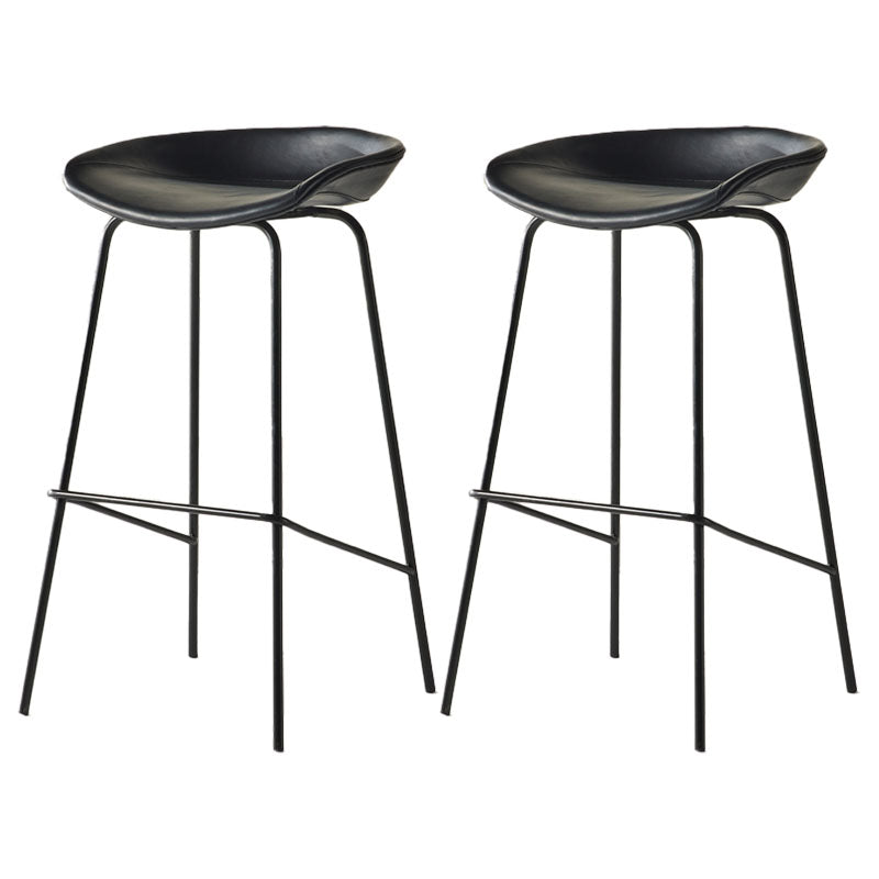Taburete de bar de estilo industrial Asiento de cubo de hierro para barras de restaurantes