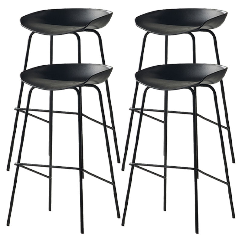 Taburete de bar de estilo industrial Asiento de cubo de hierro para barras de restaurantes