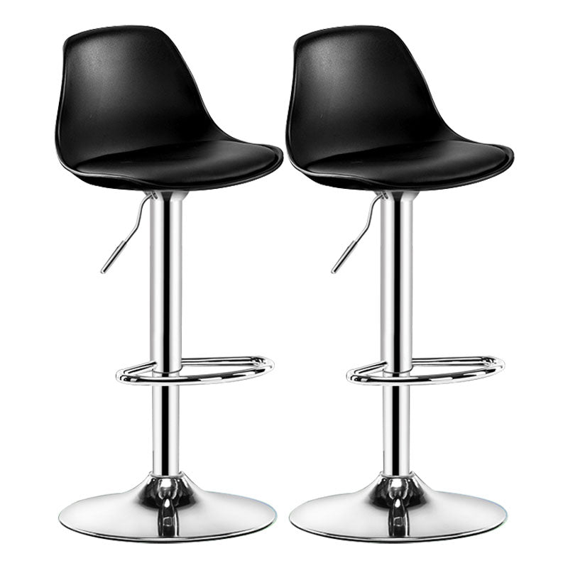 Taburete de bar de estilo industrial, asiento cubo con patas de metal para barra de mostrador