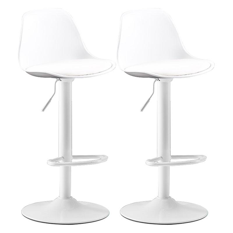 Taburete de bar de estilo industrial, asiento cubo con patas de metal para barra de mostrador