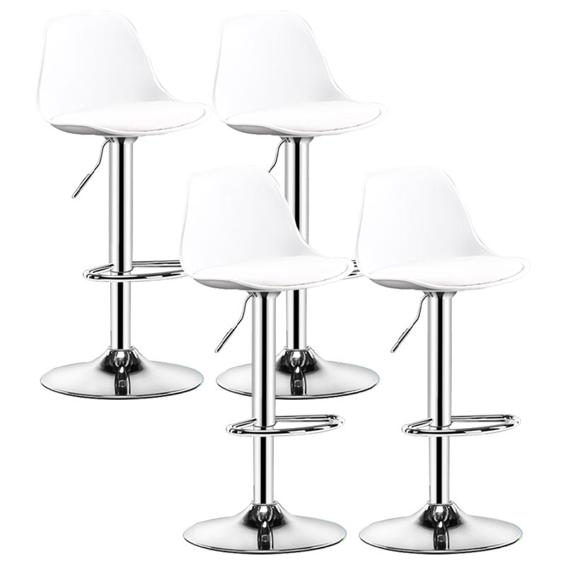 Taburete de bar de estilo industrial, asiento cubo con patas de metal para barra de mostrador