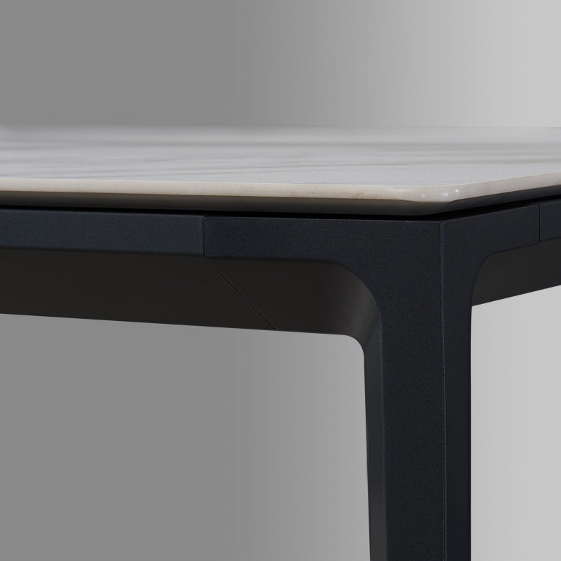 Minimaliste 1/4/5 Pieces Set Table à manger en pierre fritte