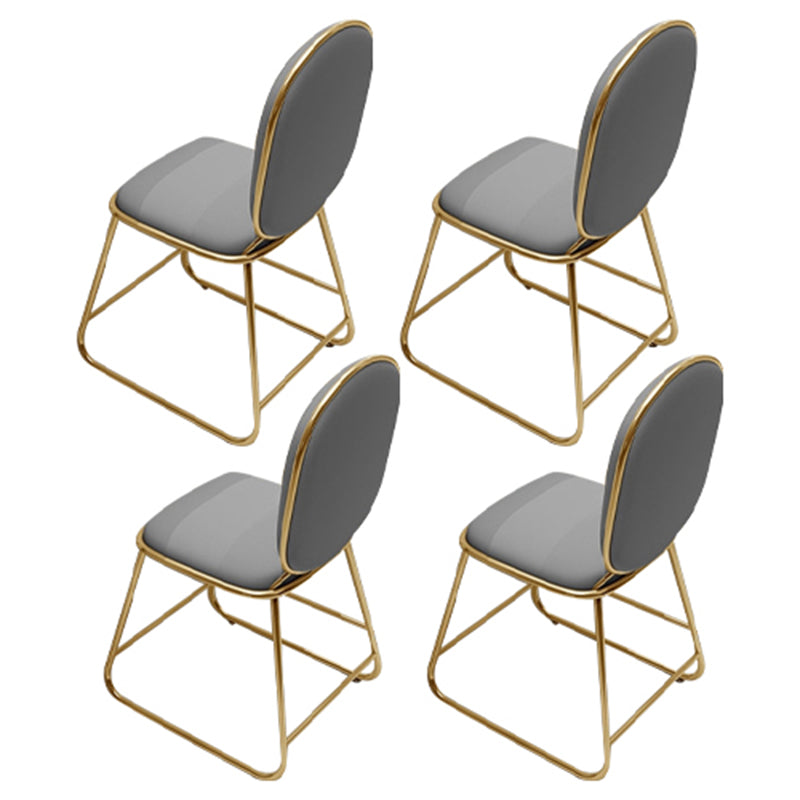 Glam 1/4/5 Pieces Dining Set Rectangle Sintered Stone Dining Table for Home Use