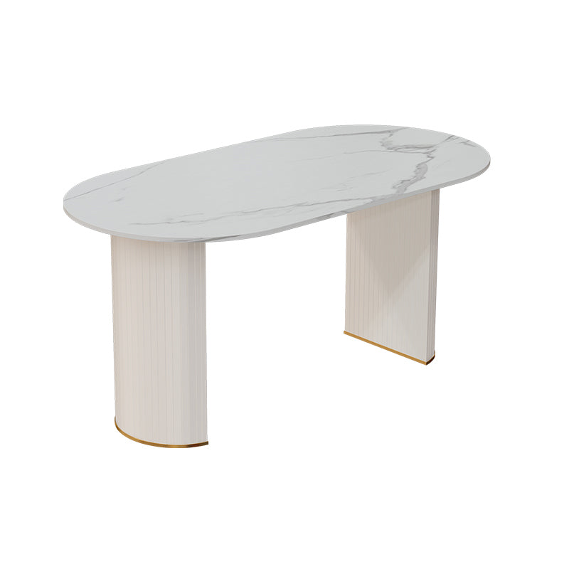 Sintered Stone Esstisch Luxus Doppelpodestisch für Esszimmer