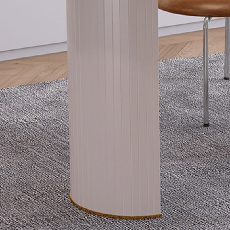 Sintered Stone Esstisch Luxus Doppelpodestisch für Esszimmer