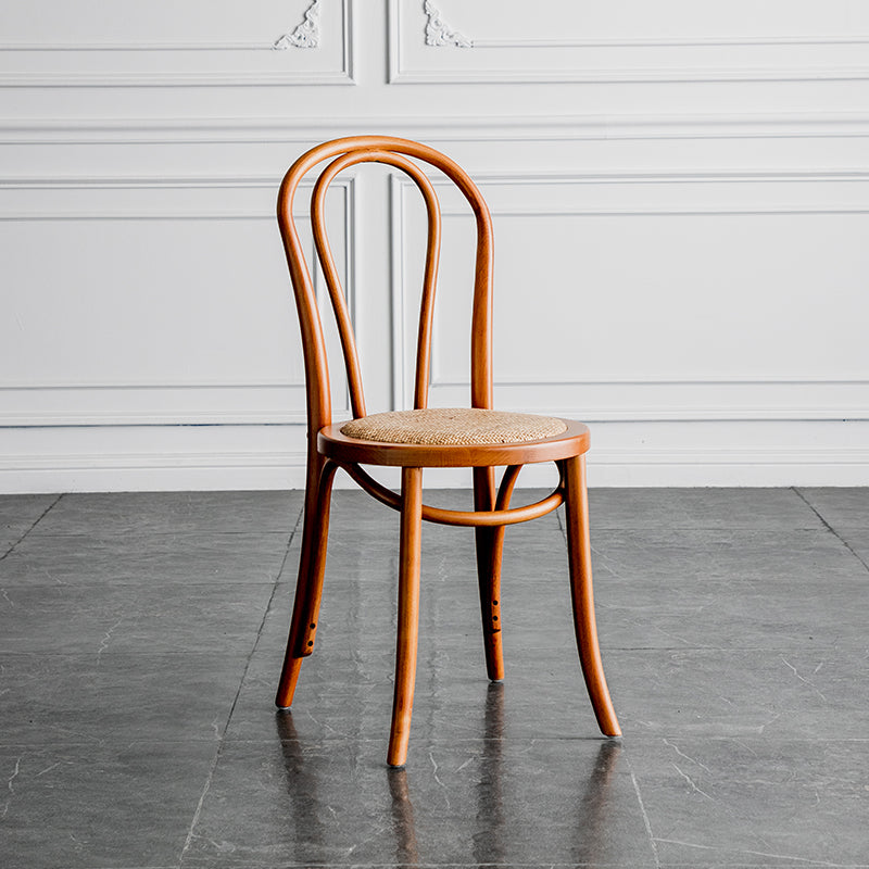 Chaises de cuisine contemporaines dinant les chaises latérales sans bras arrière en bois de Windsor