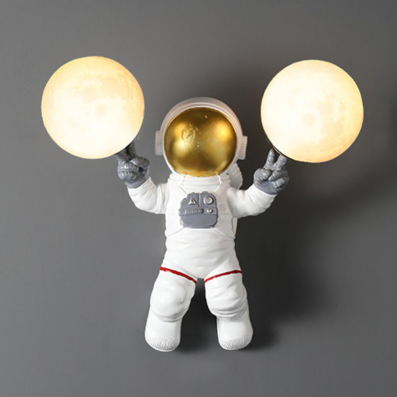 Lampada da parete per bambini astronauta per astronauta