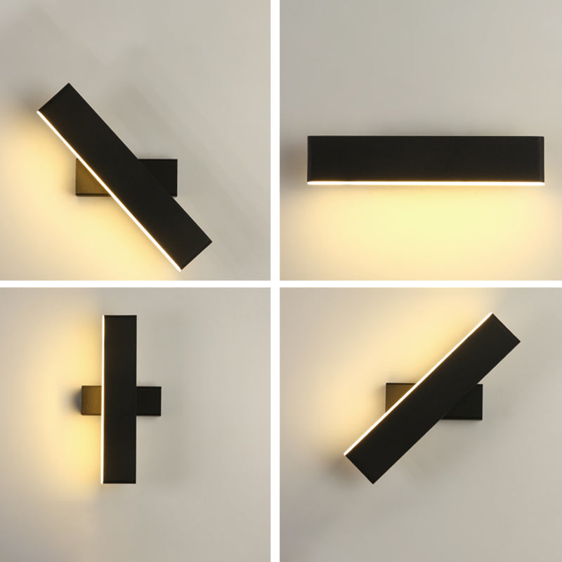 Quadratische Form Metallwand Licht moderner Stil 1-Licht-Wandhalterung Licht