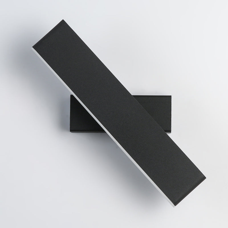 Quadratische Form Metallwand Licht moderner Stil 1-Licht-Wandhalterung Licht