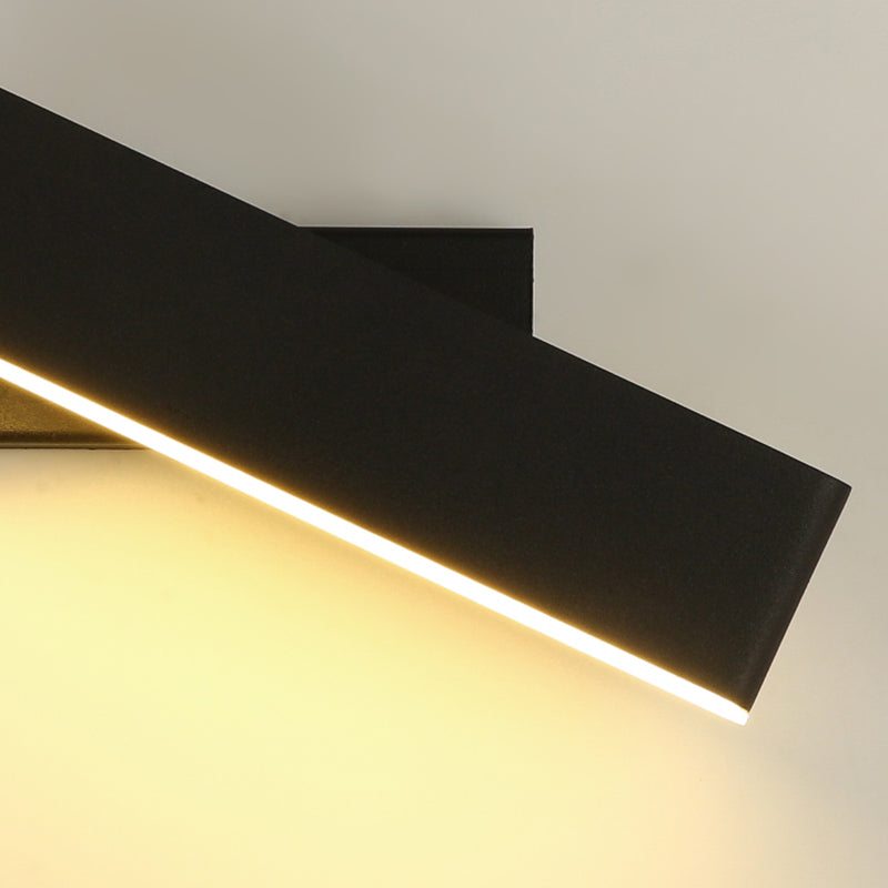 Quadratische Form Metallwand Licht moderner Stil 1-Licht-Wandhalterung Licht