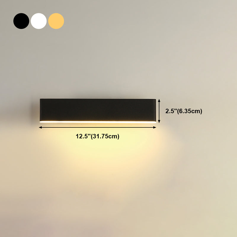 Quadratische Form Metallwand Licht moderner Stil 1-Licht-Wandhalterung Licht