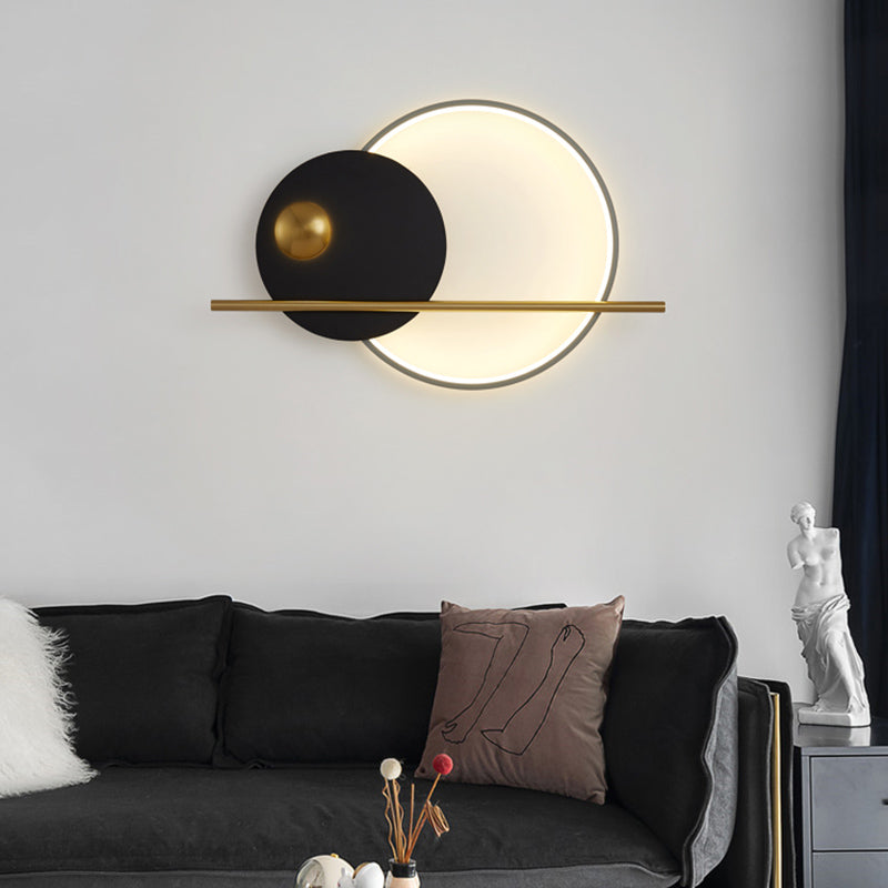 Zeitgenössischer Stil Geometrie Formwandleuchte Metall Wandmontage Leuchten