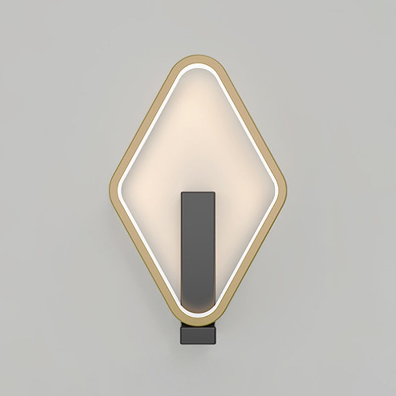 Geometrieform Wandmontage Lichter moderne Metallwandleuchten im Stil von Metall