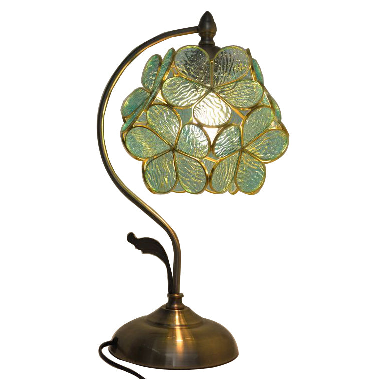 Bloementafel licht eenvoud stijl metalen nachttafellamp voor slaapkamer