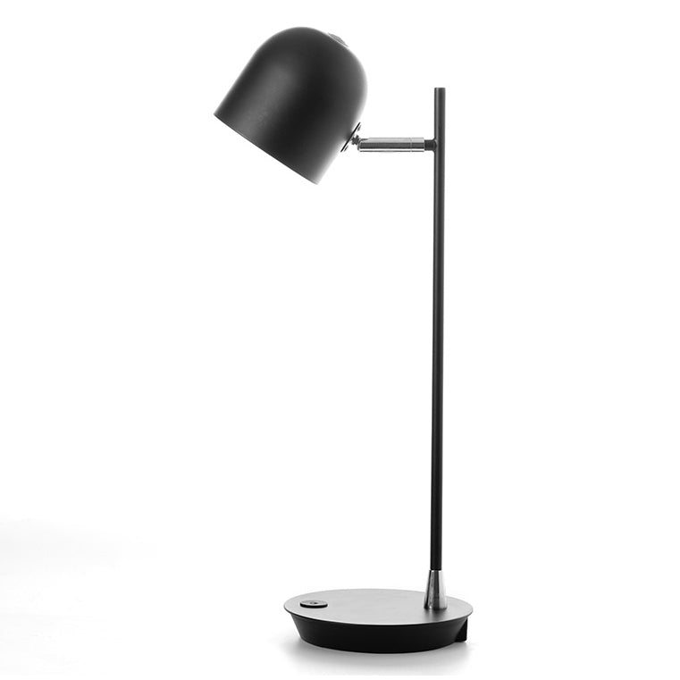 Lampe de table de nuit en métal en forme