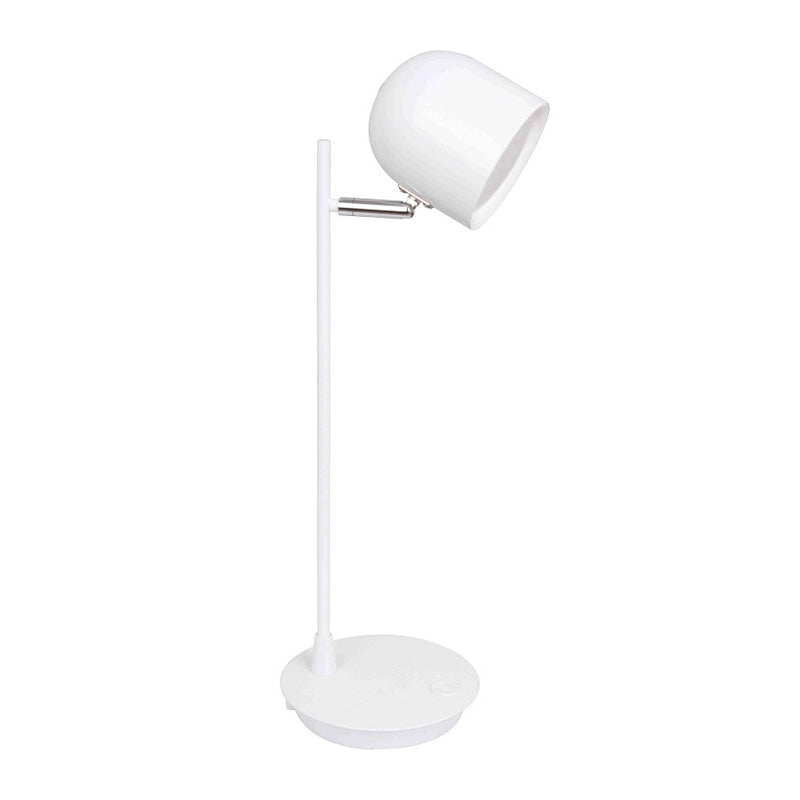 Lampe de table de nuit en métal en forme