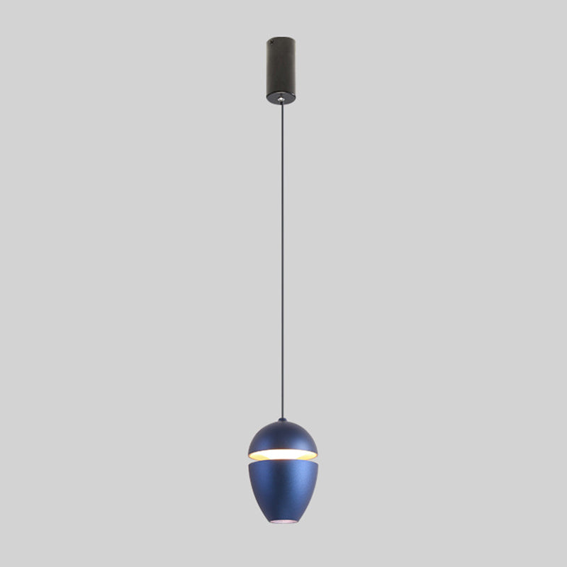 Postmodern Metal Pendant Light Aluminum LED Suspension Light for Bedside