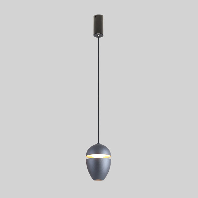 Postmodern Metal Pendant Light Aluminum LED Suspension Light for Bedside