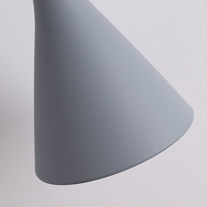 Cone Shape Glass Hanging Light Modern Style 1 Light Hanging Light Fixture