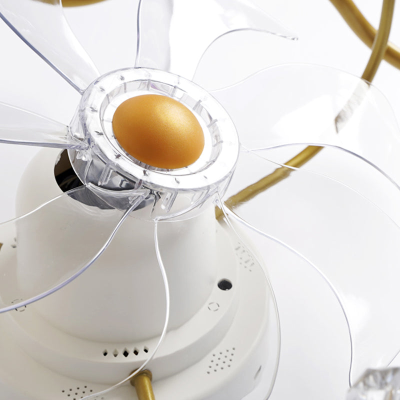 Éclair de plafond de forme de couronne moderne Lumières en métal 2 lumières à lad lampe à lampes lumineuses