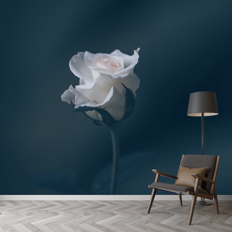 Photography Stain Resistant Wall Mural Wallpaper Roses Sitting Room Wall Mural