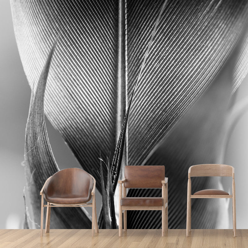 Decorative Photography Mural Wallpaper Feather Indoor Wall Mural