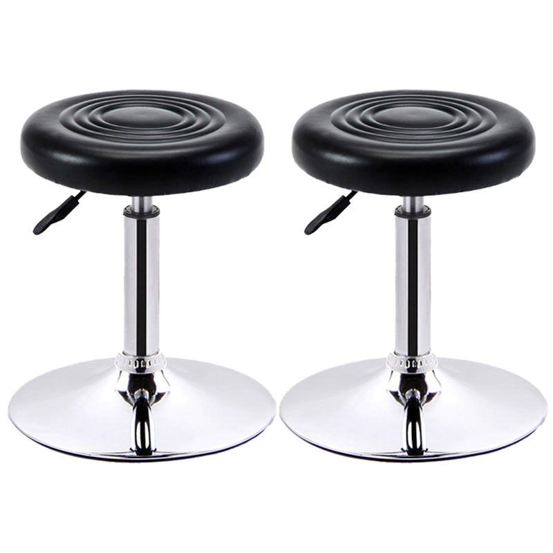 Modern Adjustable Rotatable Counter Stool Steel Mobile Phone Store Bar Stool with Cushion
