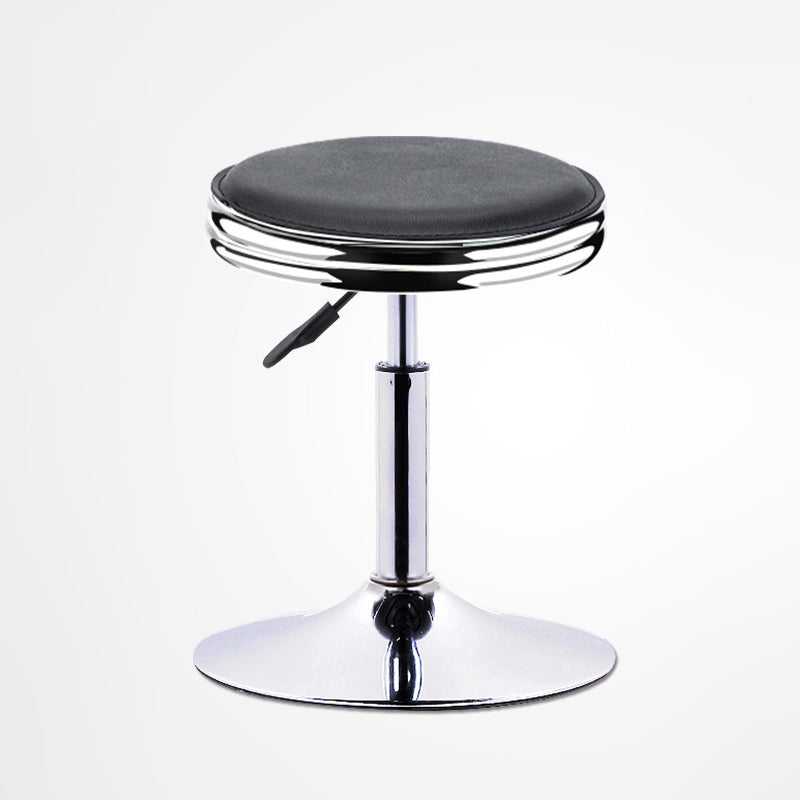 Modern Adjustable Rotatable Counter Stool Steel Mobile Phone Store Bar Stool with Cushion