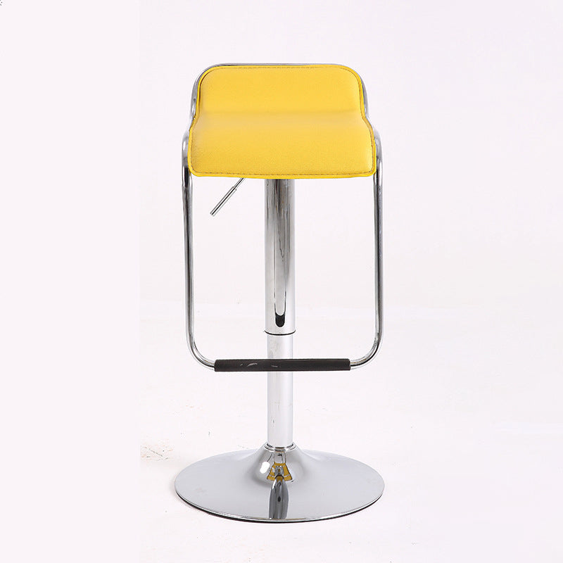 Modern Style Metal Bar Stool with Swivel and Adjustable Height Bar Stool 30-inches