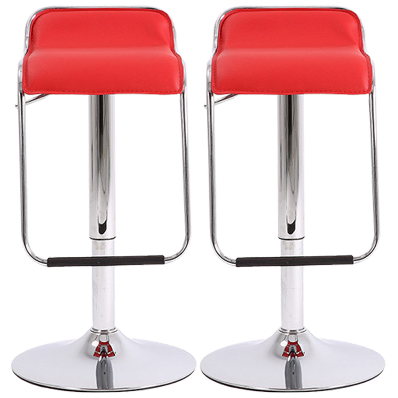 Modern Style Metal Bar Stool with Swivel and Adjustable Height Bar Stool 30-inches