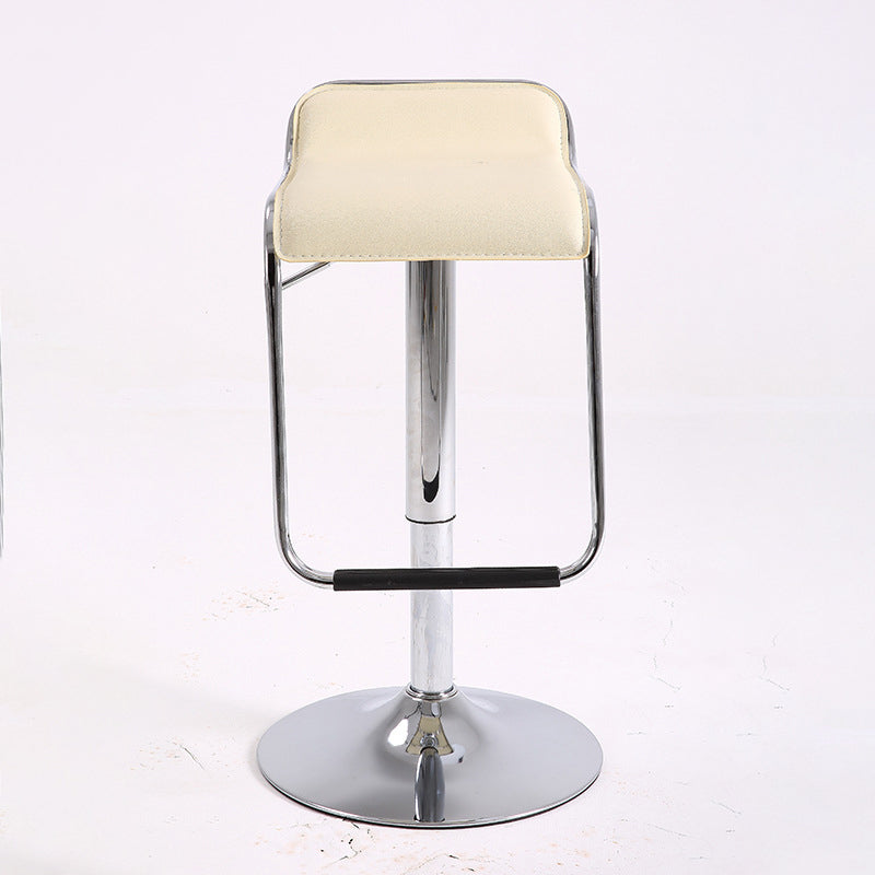 Modern Style Metal Bar Stool with Swivel and Adjustable Height Bar Stool 30-inches