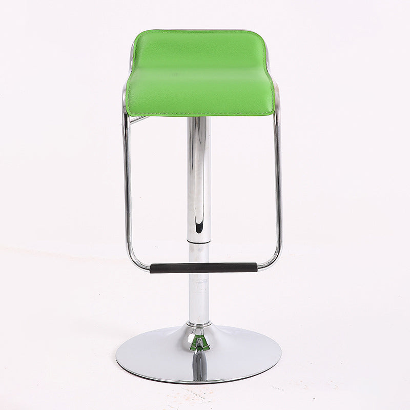 Modern Style Metal Bar Stool with Swivel and Adjustable Height Bar Stool 30-inches