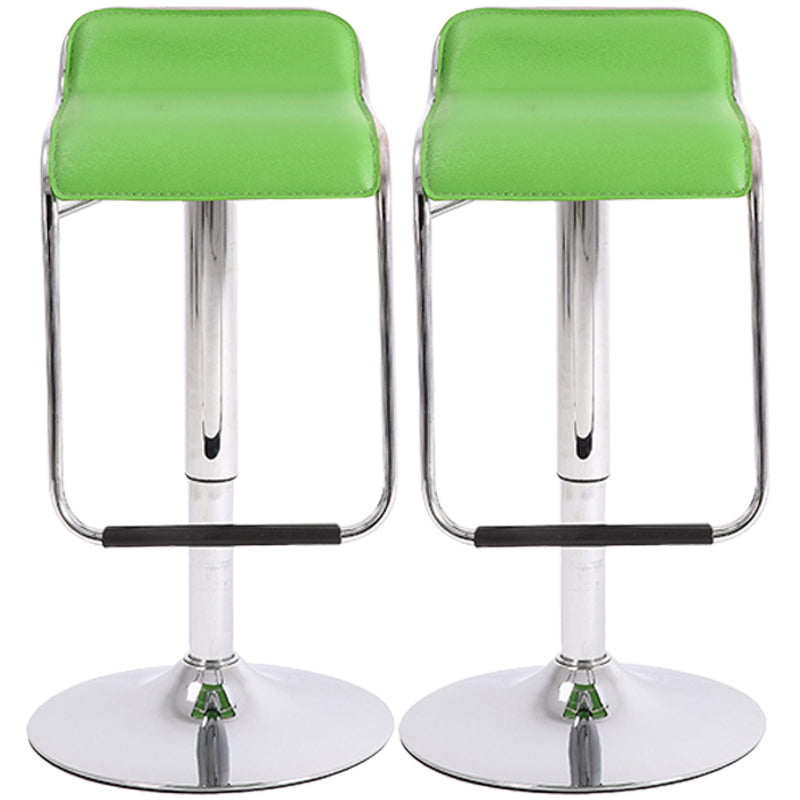 Modern Style Metal Bar Stool with Swivel and Adjustable Height Bar Stool 30-inches