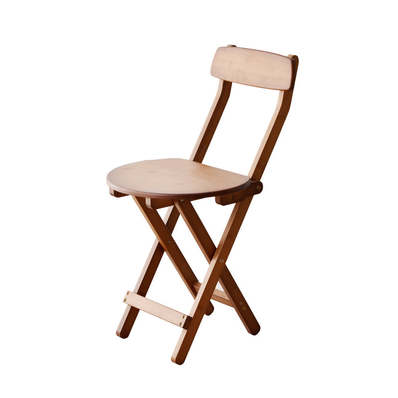 Contemporary Solid Wood Barstool Folding Bar Stool for Restaurant