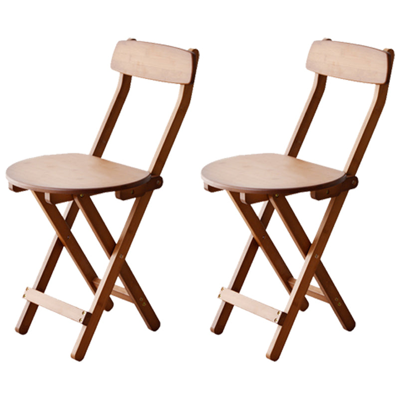 Contemporary Solid Wood Barstool Folding Bar Stool for Restaurant