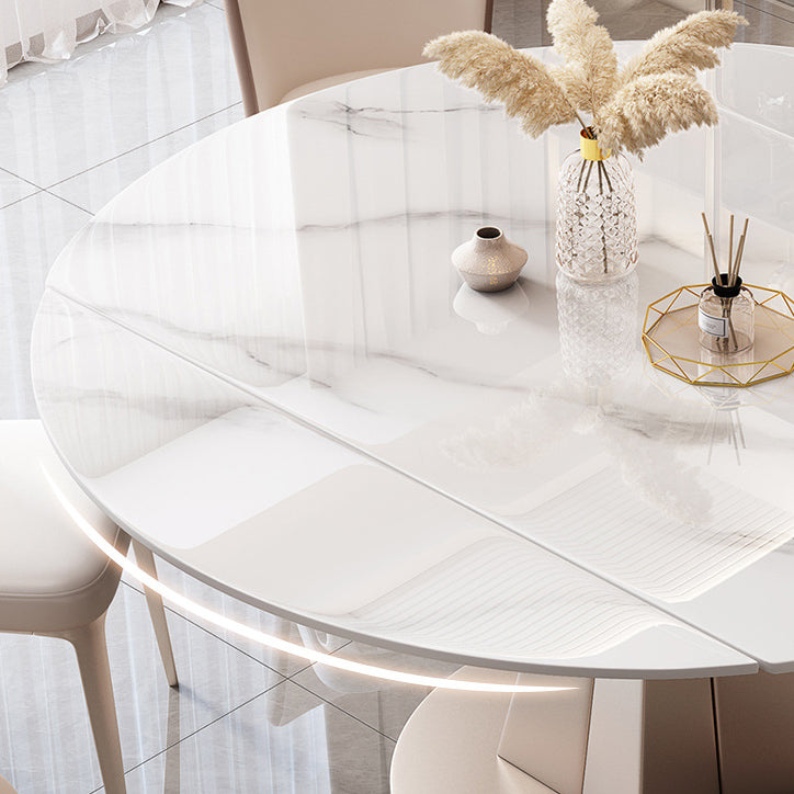 Contemporary 1/4/7 Pieces Dining Set Sintered Stone Dining Room Set