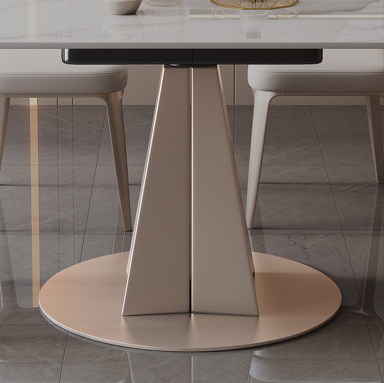 Contemporary 1/4/7 Pieces Dining Set Sintered Stone Dining Room Set